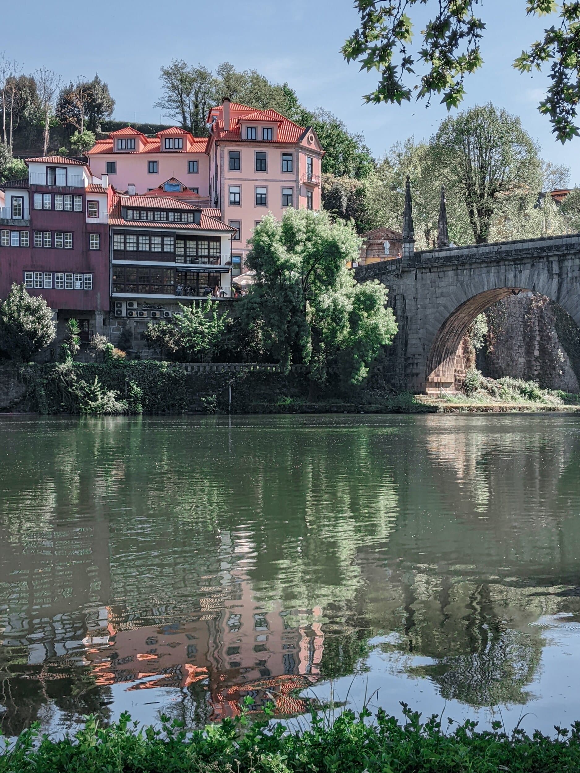 Amarante bridge and riverfront