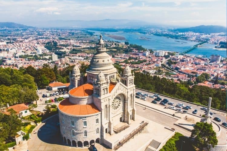 Viana do Castelo city view